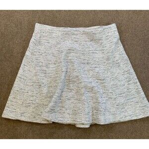 Ann‎ Taylor Loft Skater Skirt Womens L Petite Mini Pleated Flare